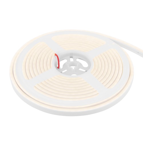 Светодиодный гибкий неон 24 В 10 Вт/м 120 Led/м 2835 IP65, дневной белый 4200K, 5м 24V 10W 120Led 2835 IP65