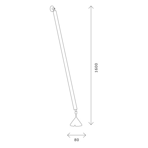 ST902.405.21 Светильник напольный ST-Luce Черный LED 1*21W 4000K Напольные светильники