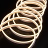Светодиодный гибкий неон 24 В 10 Вт/м 120 Led/м 2835 IP65, теплый белый 3300K, 5м 24V 10W 120Led 2835 IP65