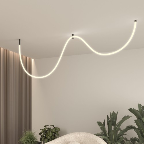 Гибкий неон 336Led 12W IP20 3000K Full light круглый теплый белый, 3 м 24V 12W 336Led 2835 IP20