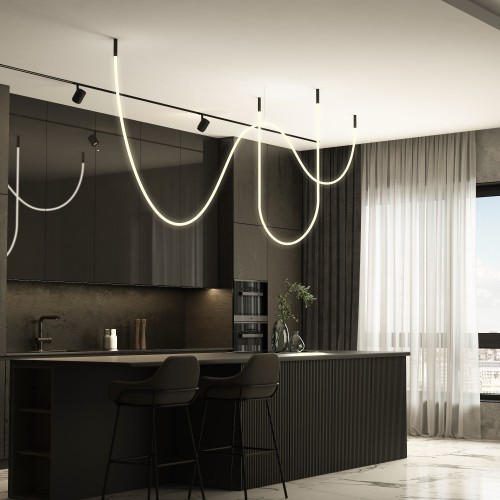 Гибкий неон 336Led 12W IP20 3000K Full light круглый теплый белый, 3 м 24V 12W 336Led 2835 IP20