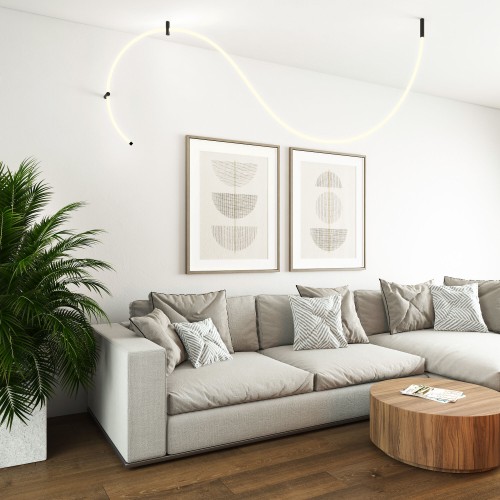 Гибкий неон 336Led 12W IP20 3000K Full light круглый теплый белый, 3 м 24V 12W 336Led 2835 IP20