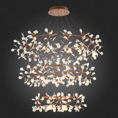 SL379.203.486 Люстра подвесная ST-Luce Медный/Белый LED 486*0,5W 3500K  (из 3-х коробок) RAFINA