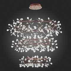 SL379.203.486 Люстра подвесная ST-Luce Медный/Белый LED 486*0,5W 3500K  (из 3-х коробок) RAFINA