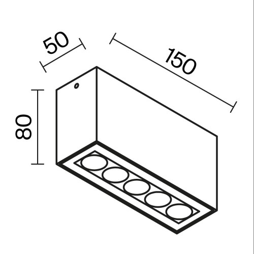 Потолочный светильник Outdoor O309CL-L10GF3K