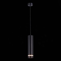 ST115.433.12 Светильник подвесной Черный LED 1*12W 3000K 936Lm Ra>90 120° IP20 D80xH300 165-265V Подвесные светильники