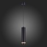ST115.433.12 Светильник подвесной Черный LED 1*12W 3000K 936Lm Ra>90 120° IP20 D80xH300 165-265V Подвесные светильники
