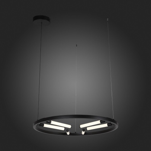 SL393.403.06 Светильник подвесной ST-Luce Черный/Белый LED 6*6W 4000K BISARIA