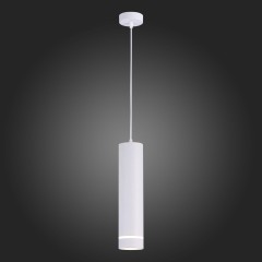 ST115.533.12 Светильник подвесной Белый LED 1*12W 3000K 936Lm Ra>90 120° IP20 D80xH300 165-265V Подвесные светильники