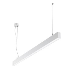 358877 OVER NT22 342 белый Светильник подвесной светодиодный (длина подвесов 1,2м) IP20 LED 4000K 40W вниз + 12W вверх 220V ITER