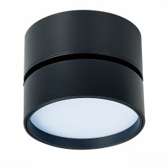 ST651.442.14 Светильник потолочный поворотный Черный LED 1*14W 4000K 1 100Lm Ra>90 120° IP20 D105xH8 Накладные светильники