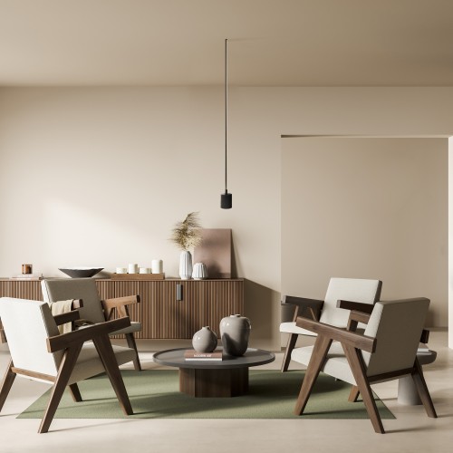 Напольный светильник (торшер) Maytoni MOD147FL-L20BK1