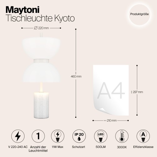 Настольный светильник Maytoni MOD178TL-L11W3K