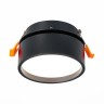 ST651.438.14 Встраиваемый поворотный светильник Черный LED 1*14W 3000K 1 100Lm Ra>90 120° IP20 D105x Встраиваемые светильники
