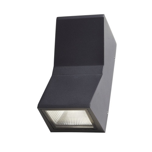 SL088.431.02 Светильник уличный настенный ST-Luce Черный кварцевый LED 2*7W 4000K DEALE