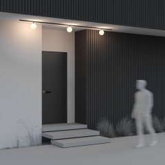 Уличный трековый светильник Outdoor O-TR01-2-S-9WB3K