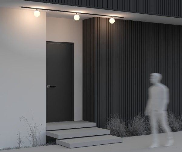 Уличный трековый светильник Outdoor O-TR01-2-S-9WB3K