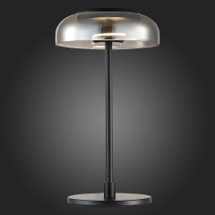 SL6002.404.01 Прикроватная лампа ST-Luce Черный/Дымчатый LED 1*7W 4000K LAZIO