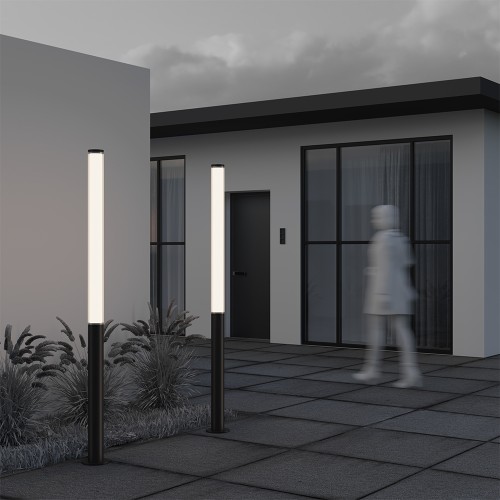 Садово-парковый светильник Outdoor O041FL-L100B3K