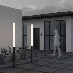 Садово-парковый светильник Outdoor O041FL-L100B3K