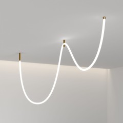 Потолочное крепление для круглого гибкого неона Full light латунь FL 2820 латунь