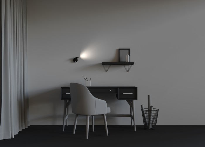 Настенный светильник (бра) Technical C079WL-L3B3K