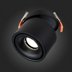 ST652.448.12 Св-к встр. Черный LED 1*12W 4000K 1 000Lm Ra>90 36° IP20 D100xH105 170-240VV Встраиваемые светильники