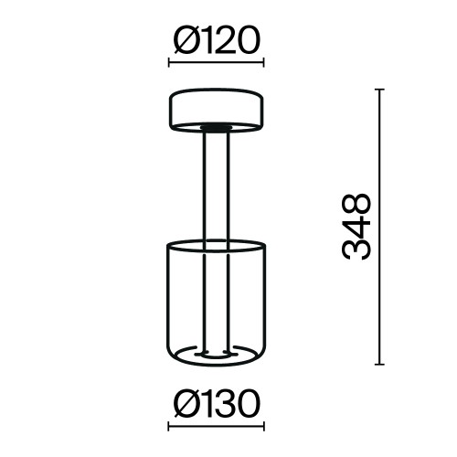 Аккумуляторный светильник Maytoni MOD229TL-L3G3K1