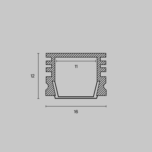 Комплектующие к светодиодной ленте Led Strip ALM005S-2M