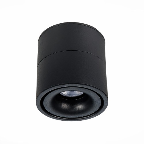 ST652.442.12 Светильник потолочный Черный LED 1*12W 4000K 1 000Lm Ra>90 36° IP20 D100xH105 170-240V Накладные светильники