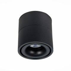 ST652.442.12 Светильник потолочный Черный LED 1*12W 4000K 1 000Lm Ra>90 36° IP20 D100xH105 170-240V Накладные светильники