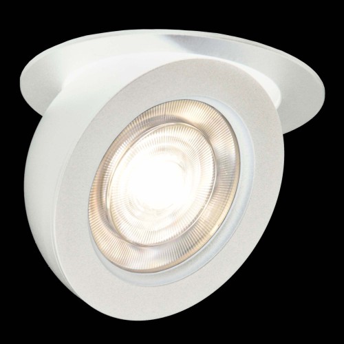 ST654.538.10 Св-к встр. Белый LED 1*10W 3000K 850Lm Ra>90 38° IP20 D109xH60 180-240V Встраиваемые светильники