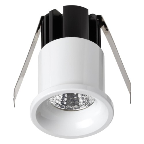 357698 SPOT NT18 490 белый Встраиваемый светильник IP20 LED 3000K 3W 160-265V DOT