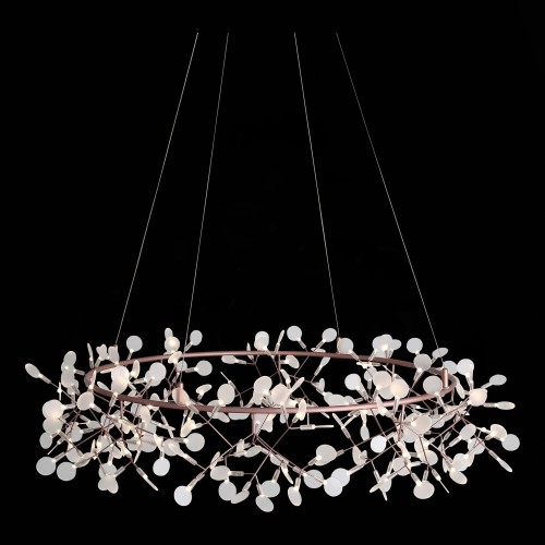 SL379.203.216 Люстра подвесная ST-Luce Медный/Белый LED 216*0,5W 3500K RAFINA