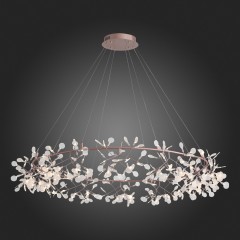 SL379.203.324 Люстра подвесная ST-Luce Медный/Белый LED 324*0,5W 3500K  (из 2-х коробок) RAFINA