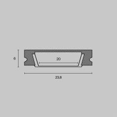 Комплектующие к светодиодной ленте Led Strip ALM002S-2M
