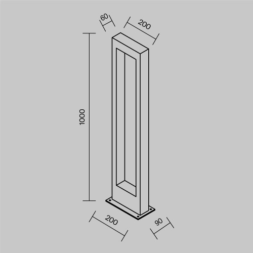 Ландшафтный светильник Outdoor O425FL-L10GF