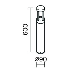 Ландшафтный светильник Outdoor O458FL-L9GF3K