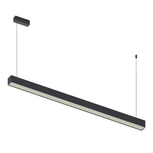 ST612.433.32 Светильник подвесной Черный LED 1*35W 3000K 698Lm Ra>80 120°IP20 L1120xW50xH60 180-220V Подвесные светильники