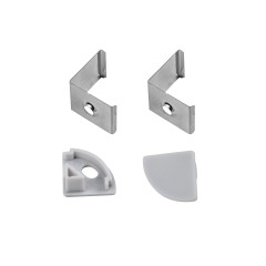 419101 Профиль PROFILED с полукруглым рассеив-м д/светодиод. лент, 1шт=2м