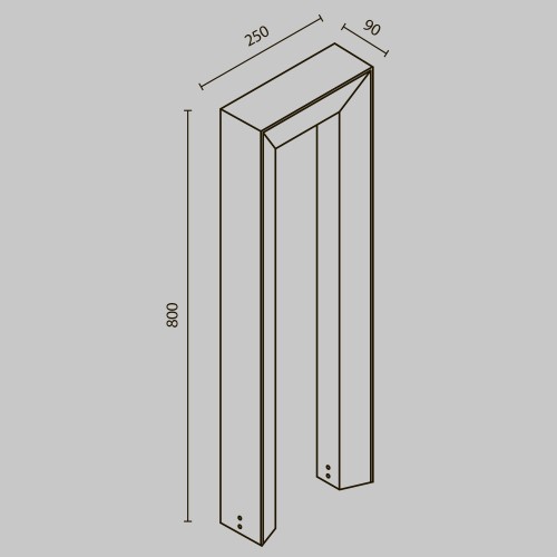 Ландшафтный светильник Outdoor O469FL-L12GF3K