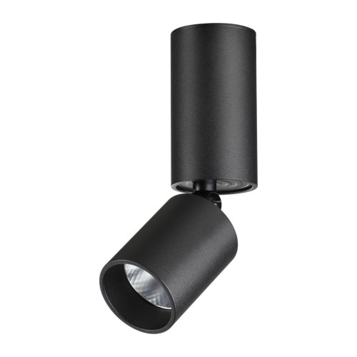 359315 OVER NT24 370 черный Светильник накладной светодиодный IP20 LED 5W 85-265V 3000K 600Лм TUBO