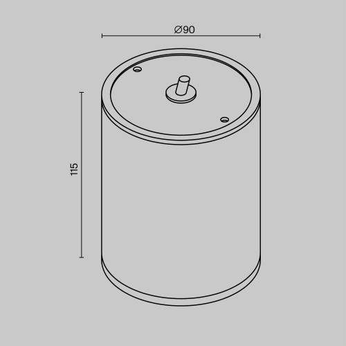 Потолочный светильник Outdoor O306CL-L7GF