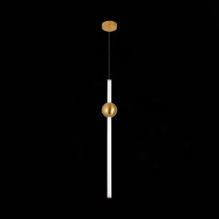 SL1222.213.01 Светильник подвесной ST-Luce Золотистый/Золотистый, Белый LED 1*18W 4000K ANGURRA