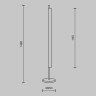 Напольный светильник (торшер) Maytoni MOD258FL-L15BS3K