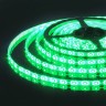 Светодиодная лента 12 В 4,8 Вт/м 60 Led/м 2835 IP65, зеленый, 5 м Лента светодиодная 12V 4,8W 60Led 2835 IP65 зеленый, 5м