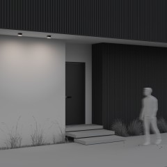 Потолочный светильник Outdoor O430CL-L15B4K