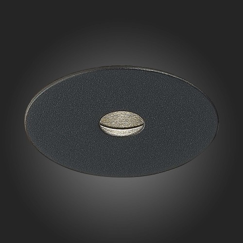 ST217.448.09 Св-к встр. Черный LED 1*9W 4000K 510Lm Ra>90 36° IP20 D57xH52 220-240V Встраиваемые светильники