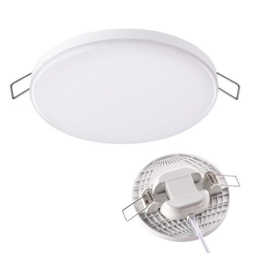 358146 SPOT NT19 500 белый Встраиваемый светильник IP20 LED 4000K 24W 85 - 265V MON