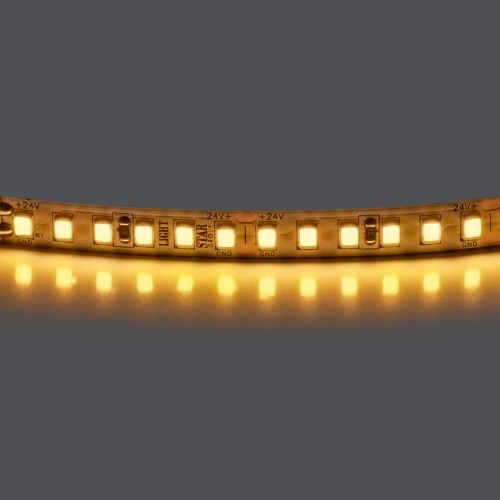 420823 Лента LIGHTSTAR LED 24V 16W 168leds/M 1800LM/M 3000K IP20 1 шт = 5м